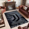 Juventus Personalized Text Area Rug Design for Foyer Balcony Dormitory Decorate room Antislip Carpet Office home decor Wedding Party Gift