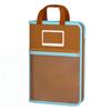 L-shaped A4 file bag, large opening mesh stationery storage bag, large-capacity transparent file bag, school supplies