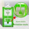 Floral Scent Hanging Dehumidifier Bag: Moisture & Odor Absorption, Mildew Protection for Wardrobes & Damp Spaces.