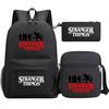 Stranger Things Star Printing Teen Student School Bag Three-Piece Men'S And Women'S Backpack