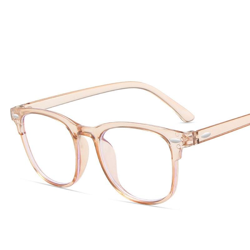 Fashion Square Frame Transparent Computer Glasses Anti Blue Light Eyewear Blocking Glasses Optical Spectacle Eyeglass