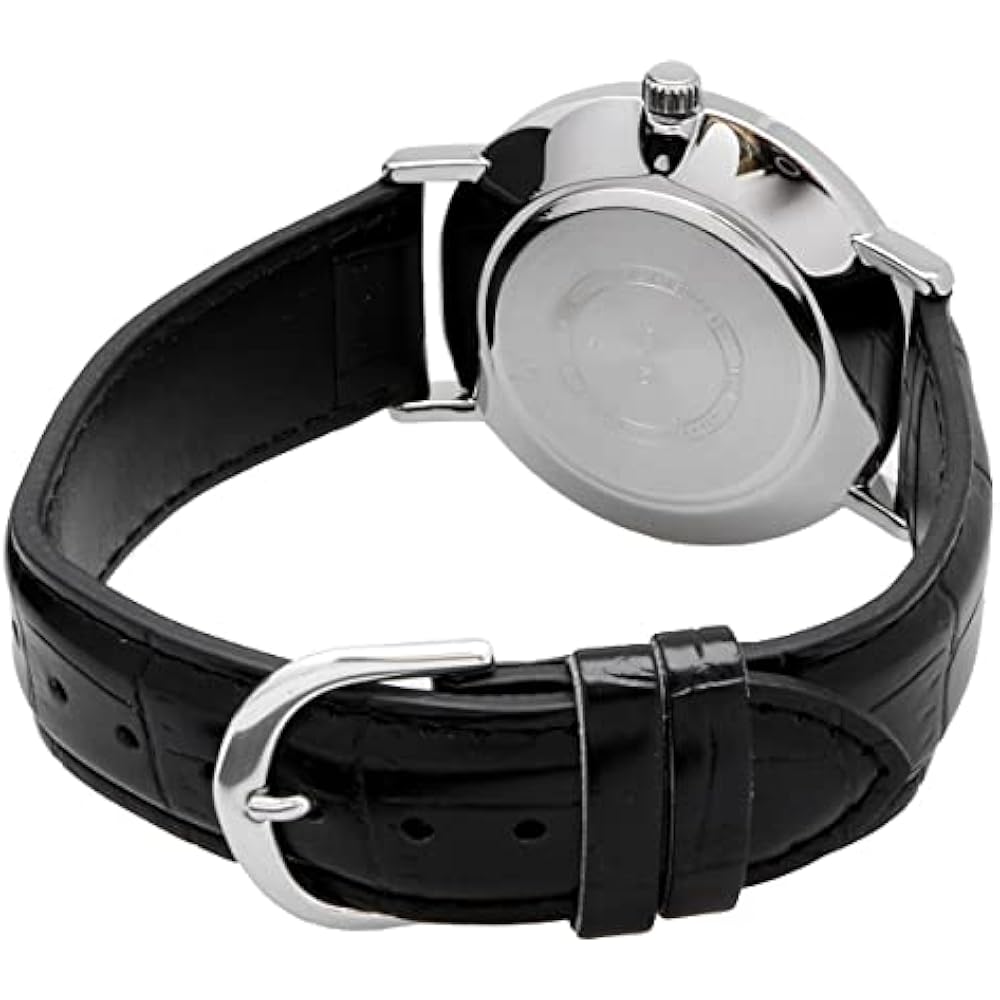 Casio CASIO Quartz Men's Watch MTP-VT01L-1B Black X Black Leather Band Overseas Model [Parallel...