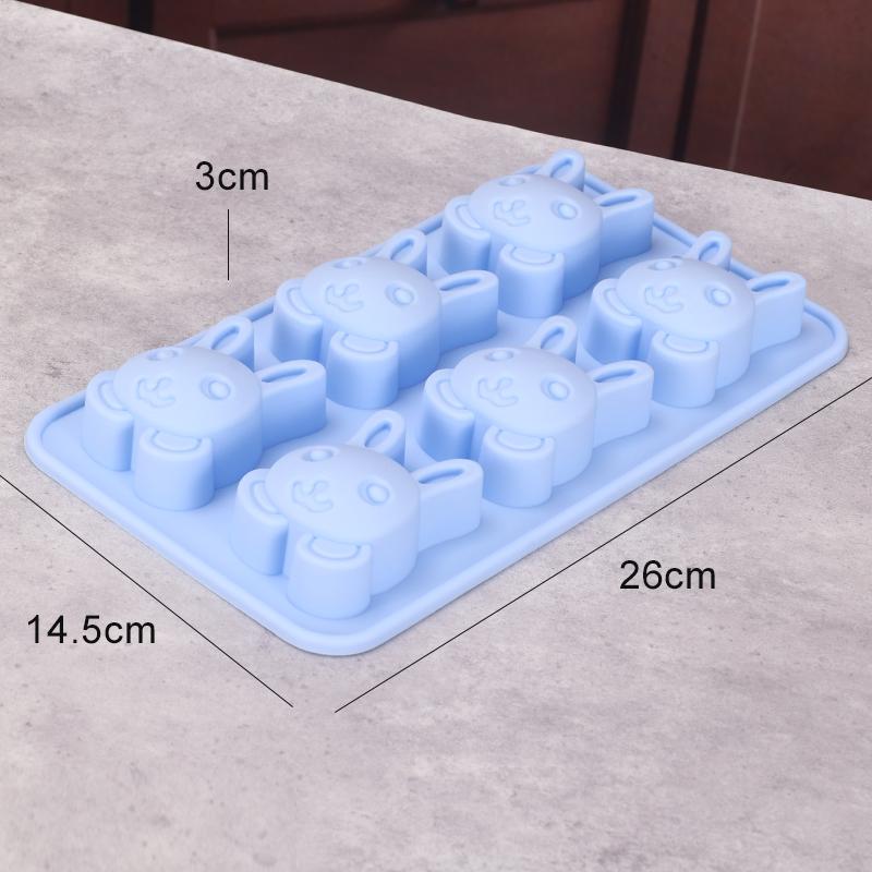 Easter Mold Silicone Mold Rabbit Bunny Cake Mould Chocolate Dessert Baking Mold 3D Cake Decorating Mold DIY Home Kitchen Tools