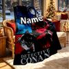 Custom Name Personalized Anime Print Blanket, Home Decor, Bedroom, Sofa, Camping, Couch, Gifts for Birthday Christmas
