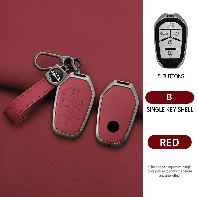 

Zinc Alloy Car Remote Key Case Cover Shell Fob Keyless Protector Holder For Ssangyong Rexton Y400 Y450 G4