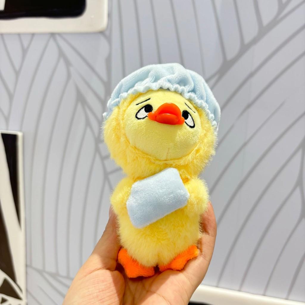 Adorable Plush Duck Keychain Soft Toy Cute Cartoon Duckling Bag Charm 15cm