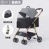 Pet Cart Dog Cat Teddy Trolley Out Small Pet Cart Lightweight Foldable Outdoor Travel Dog Stroller Cat Bag