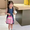 Adorable Kindergarten Kids Backpack Cute Fashionable Breathable Pu Material