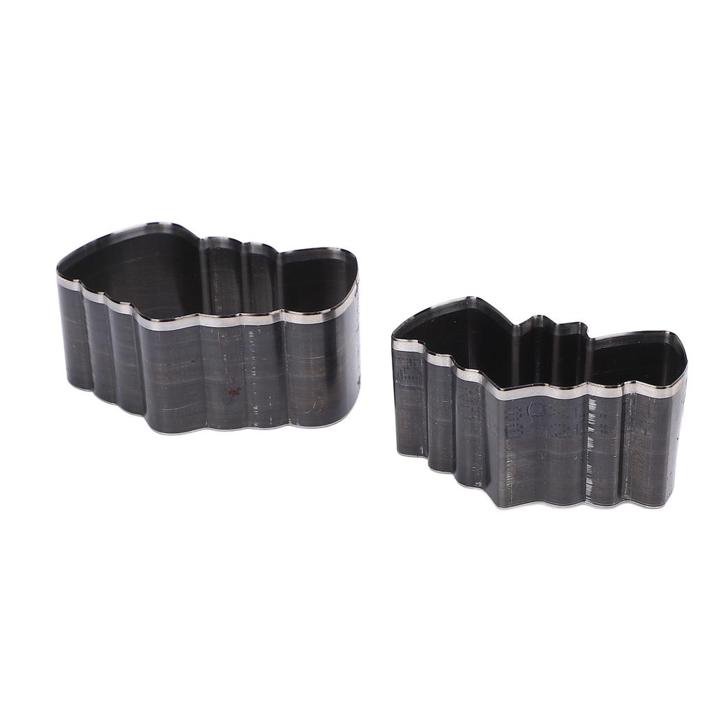 2 STÜCKE Leder Stanzformen Schuhform Stanzform Hohlstanzer für Handarbeiten Schmuckherstellung