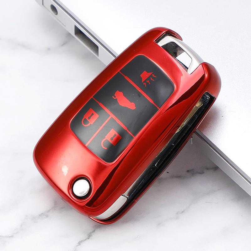 For Chevrolet Cruze Aveo Trax For Opel Astra Corsa Meriva Zafira Antara J Key Cover Case Fob TPU Key Shell Holder Protector