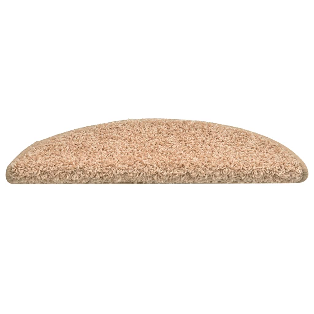 Step Mats 30 pcs. 56 x 17 x 3 cm Gold Semi Circular