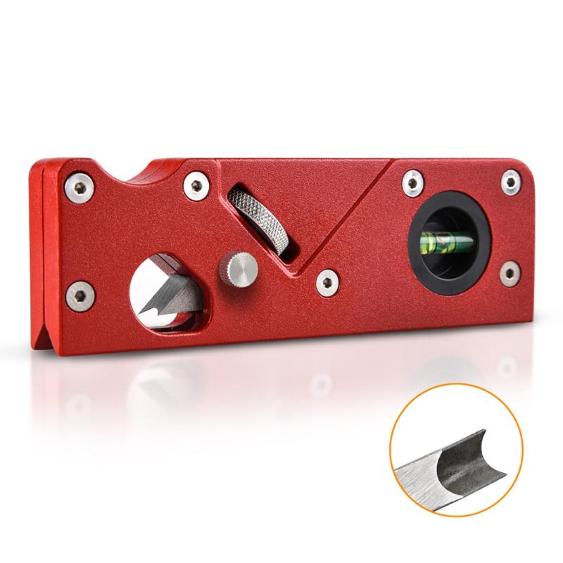 Chamfer Plane for Wood, Metal Woodworking Edge Corner Plane Flattening Tool, Woodwork Hand Planer