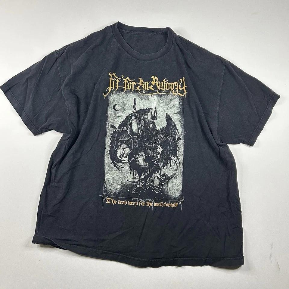 Fit For An Autopsy Band The Death Shirt Unisex Black S-5XL E1711 L