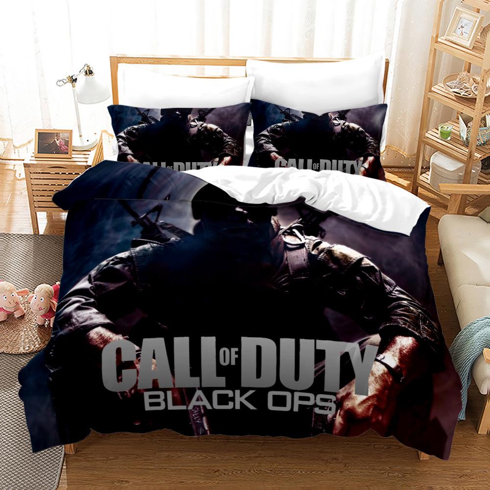 Call Of Duty Warzone Bedding Set Single Twin Full Queen King Size Game Bed Set Aldult Kid Bedroom Duvet cover Sets 3D Print 016
