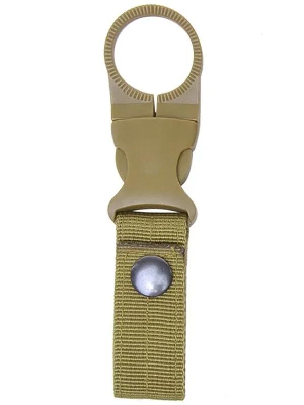 1/2/3Pcs Webbing Buckle Hook Water Bottle Holder Clip Outdoor  Nylon  Climb Carabiner Belt Backpack Hanger Camp