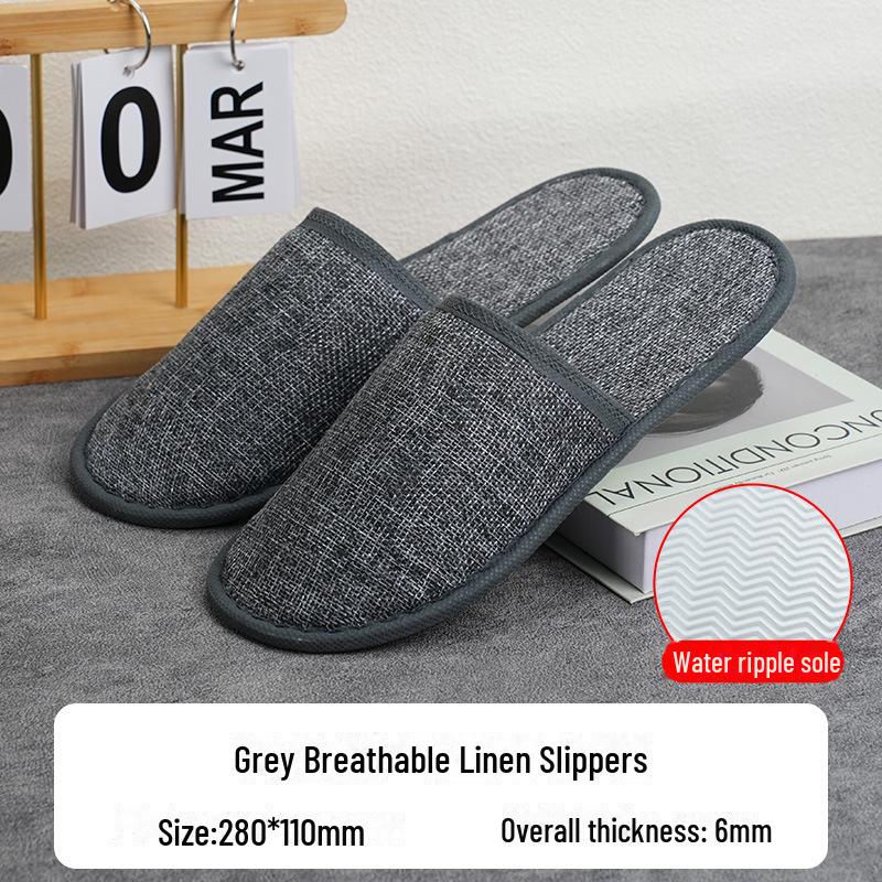 Luxury Non-Slip Disposable Slippers for Home and Hospitality Use
