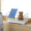 Kitchen Organizing Shelves Sponge Draining Storage Rack Countertop Cleaning Cloth Organization Storage Shelf Kitchen Accessories