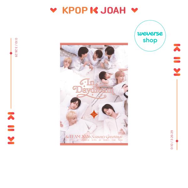 [POB] &TEAM [In a DayDream] 2026 SEASON'S GREETINGS