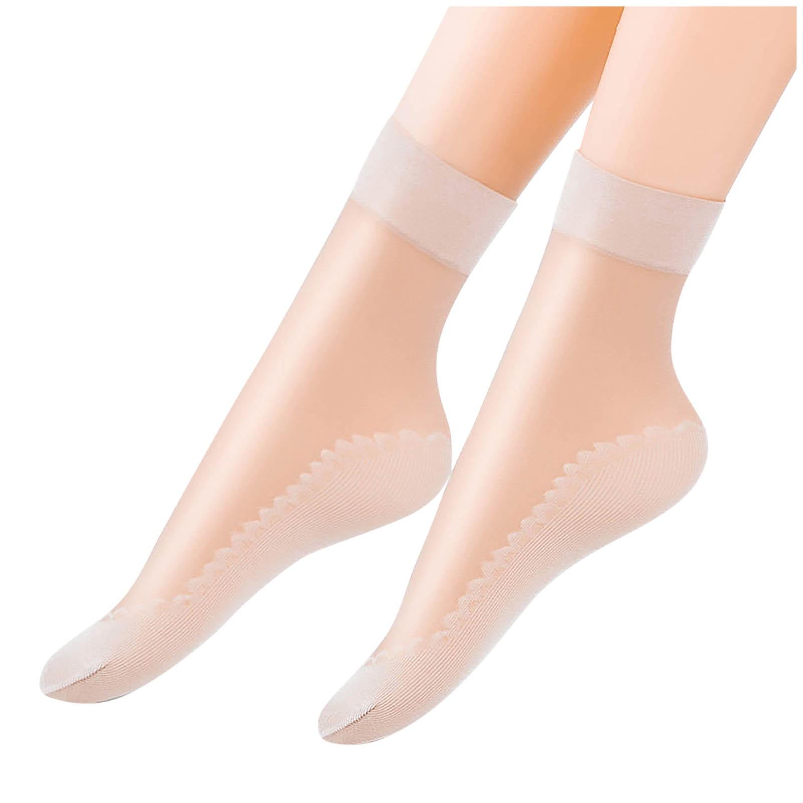 

Женские носки Тонкие бархатные хлопковые носки на подошве с защитой от крючка на подошве из стальной проволоки с защитой от запаха, впитывающие пот, противоскользящие One Size