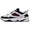 Nike M2K Tekno Abriebfeste Niedrige Chunky Sneaker Unisex Schwarz Weiß AV4789-104(TeamF-)