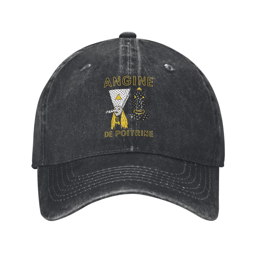 Angine De Poitrine Band Trucker Hats Outfit For Unisex Women Baseball Caps  Fashion Wear Sun Caps Adjustable