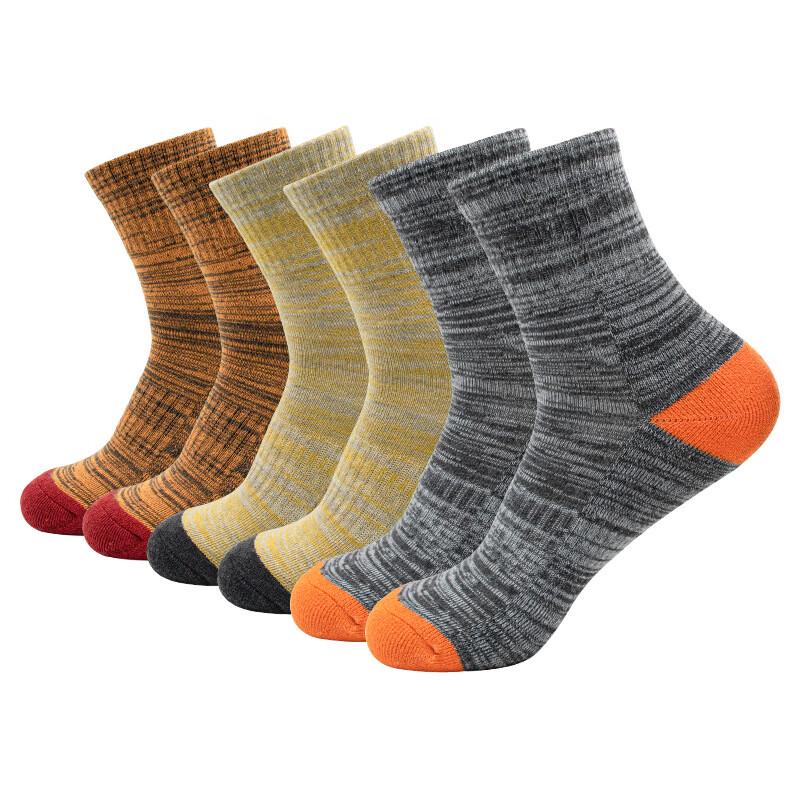 

Профессиональные баскетбольные носки Junbie средней длины с махрой - 5 пар, смешанные цвета