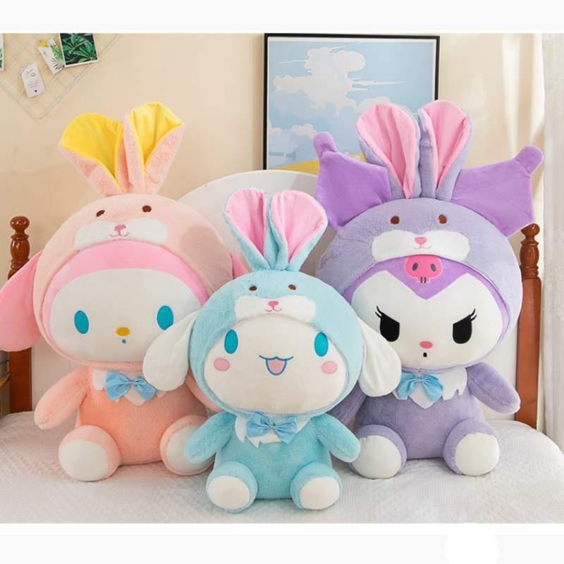 Cute And Plush Rabbit Costume Stuffed Animal Perfect Gift For Kids And Dog Lovers