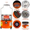 2 In 1 2000W Portable Heater Camping Stove Heating Cooker For Cooking Backpacking Ice Fishing