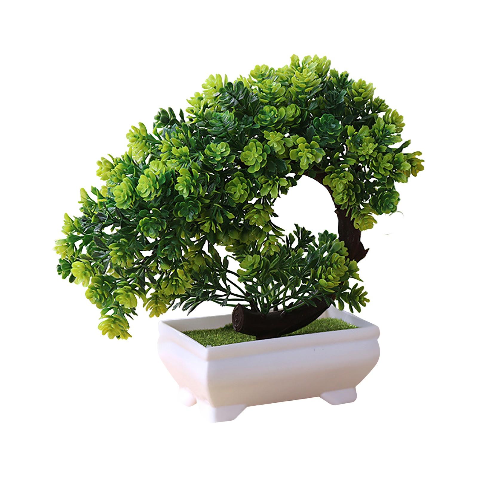 

Имитация зеленого растения, украшения в горшках, комбинированные растения, украшения для рабочего стола в помещении, имитация искусственного цветка, растения бонсай One Size зелёный