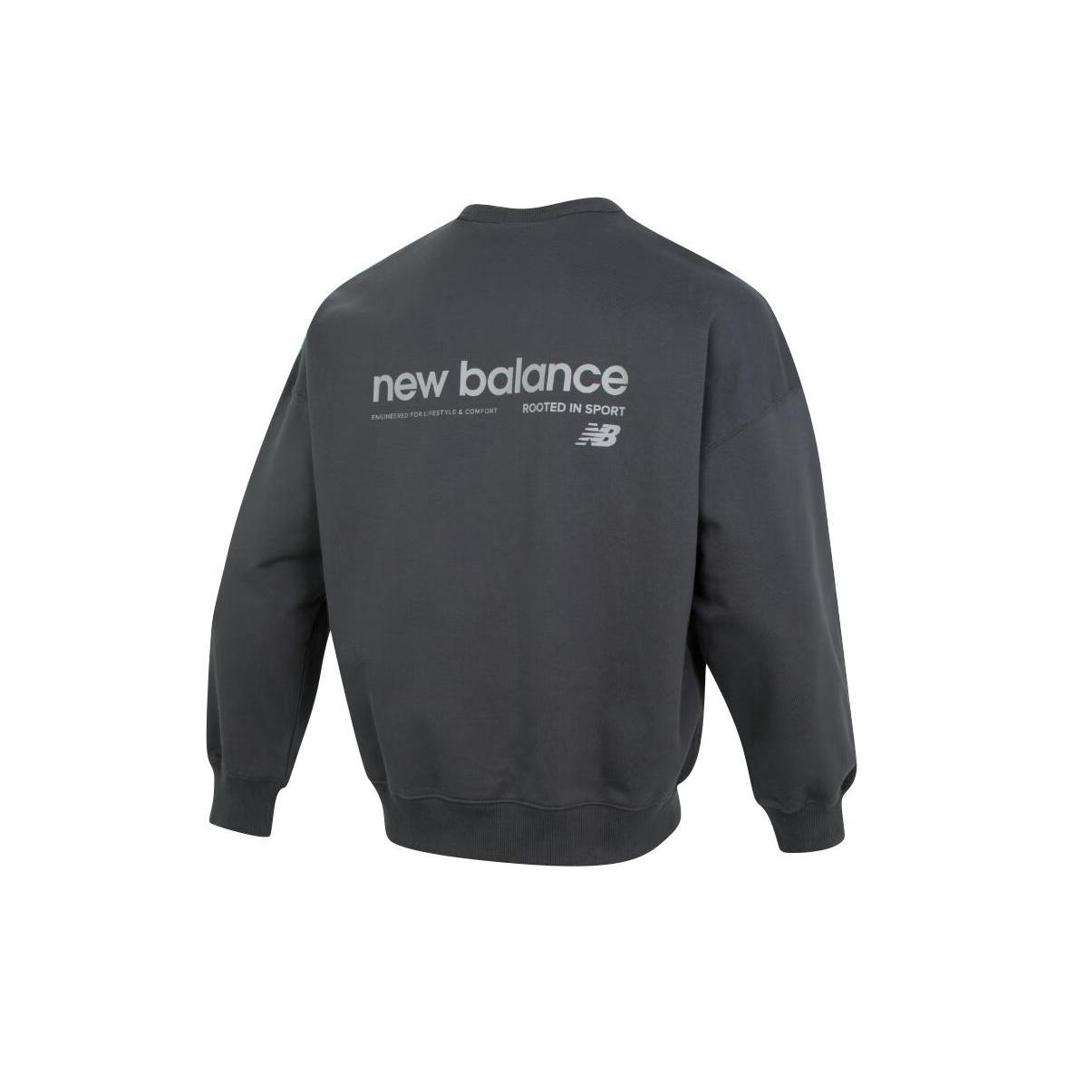 New Balance Sweatshirt Men s Black AMT41330-ACK L