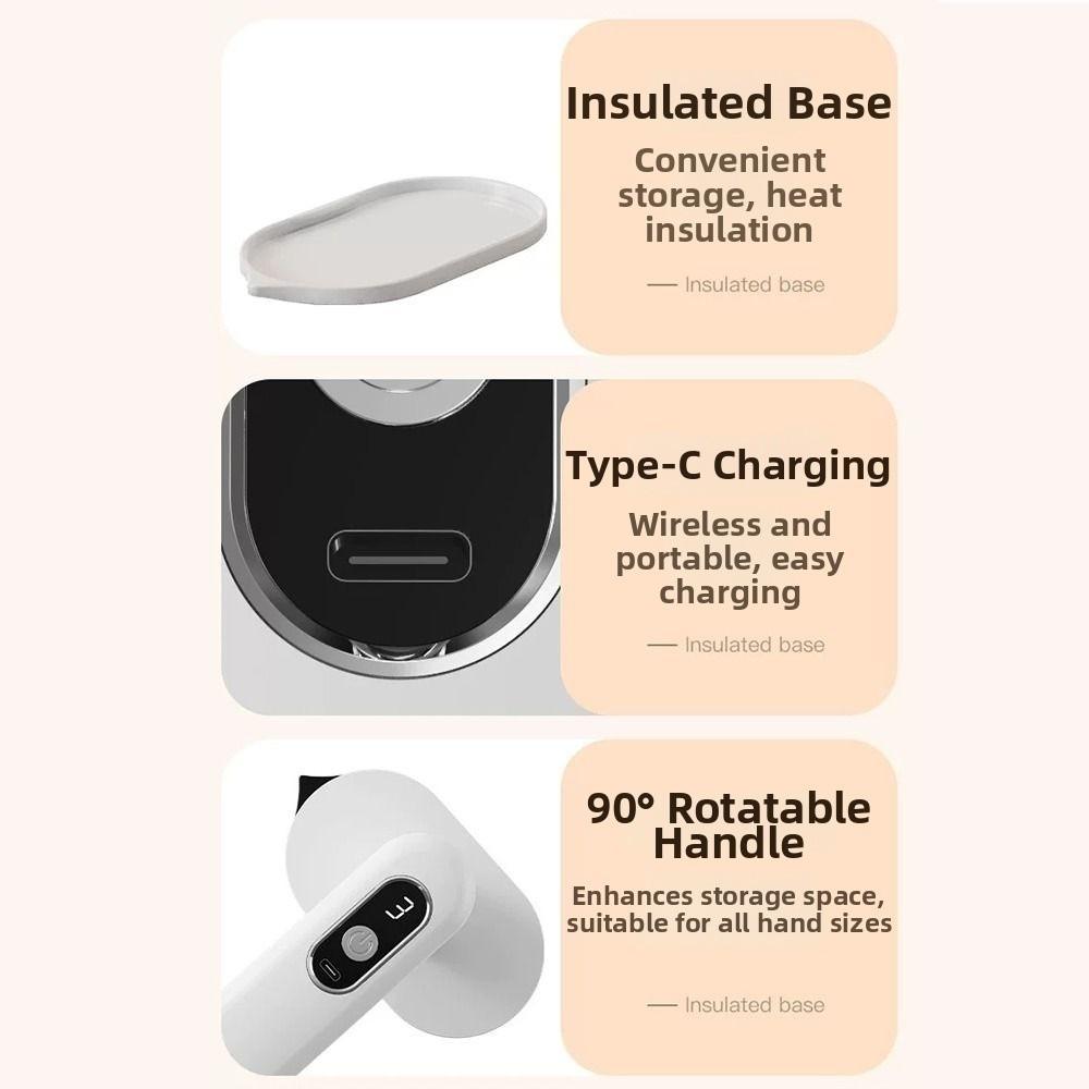 Wireless Handheld Clothes Iron Digital Display Portable Ironing Machine Home Use
