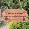 Custom Solid Wood Garden & Balcony Hanging Welcome Sign