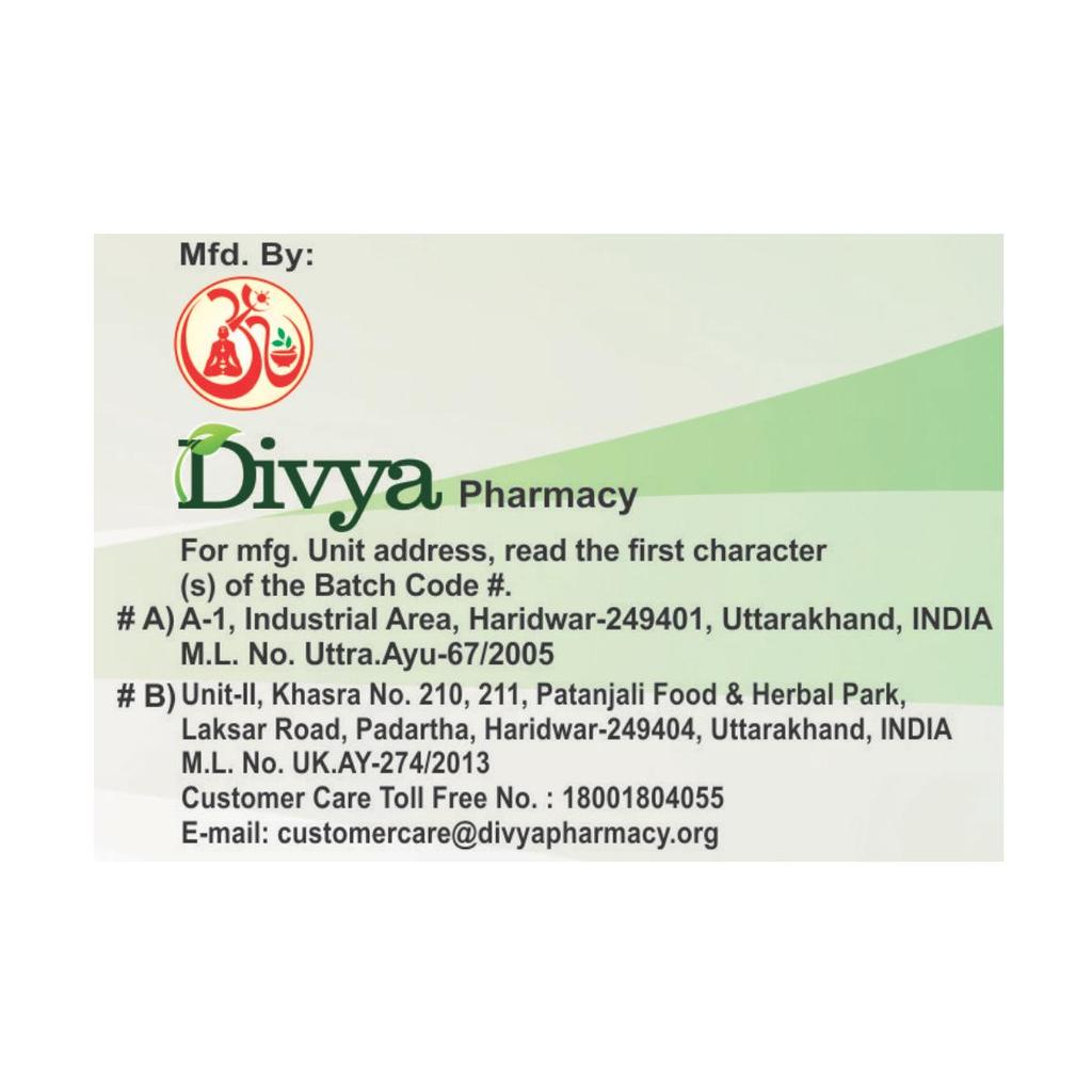 Patanjali Divya Madhu kalp vati, Madhu Kalp 80 Tabletten