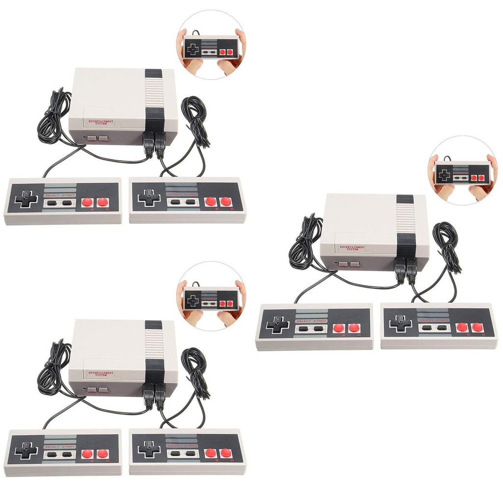 Mini Vintage Retro Tv Game Console With Classic 500 Built-in Games And 2 Controllers For Timeless Fun