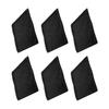 6PCS Reusable Eggs Laying Mats for Hens 24 Cavity Design Plastic Nesting Pad Nest Box Liner Poultry Farm Accessories
