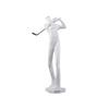 Home Decor Statues Golf Sports Figures Abstract Human Body Sculpture  Play Golf Resin Decorative Figurines Desktop decor Statues