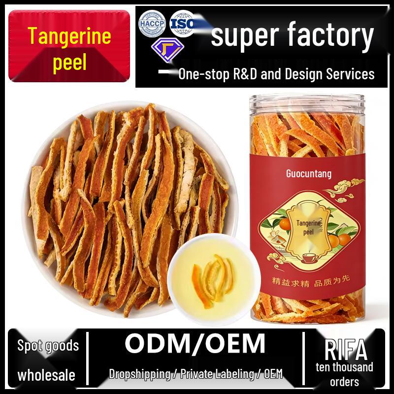 Xinhui Authentic Dried Tangerine Peel Tea Strips Tangerine Peel Strips
