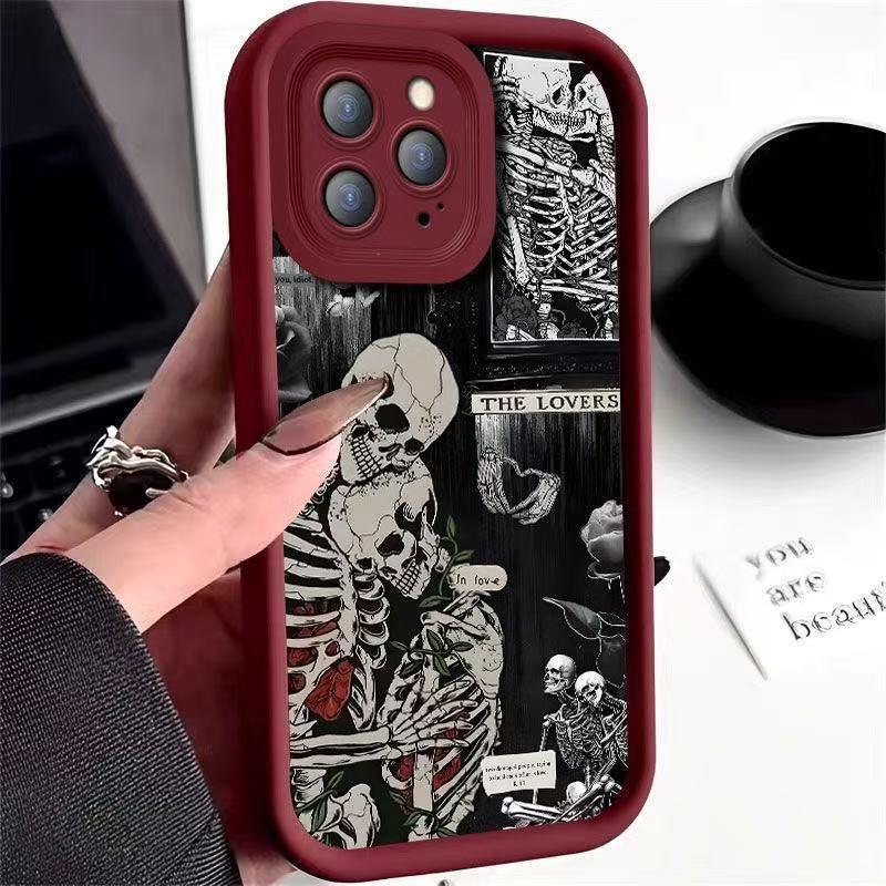Personalized European and American Applicable Iphone16pro Mobile Phone Case Apple 15 Anti-drop 14 Creative 13promax New 12x