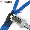 5/10/20Pcs Meetee 25/60cm 3# Resin Zippers Close/Open End Zipper for Clothes Bags Ring Puller Zip Garment Sewing Accessories