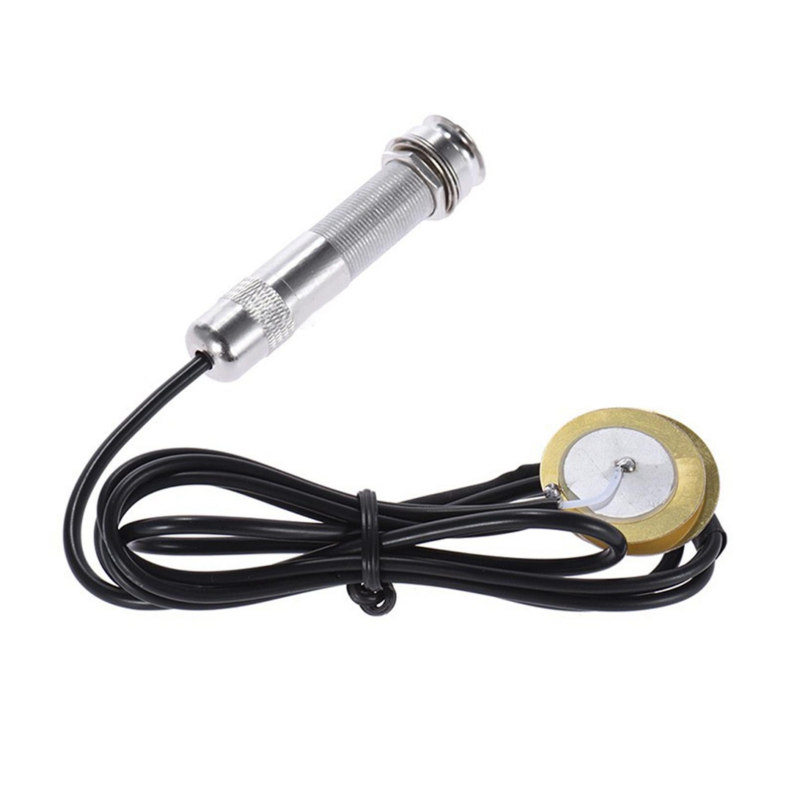 

Guitar Self Adhesive Microphone Pickup For Guitar Bass Violin Banjo Mandolin Ukulele Piezo Stable Contact Guitar Pickups