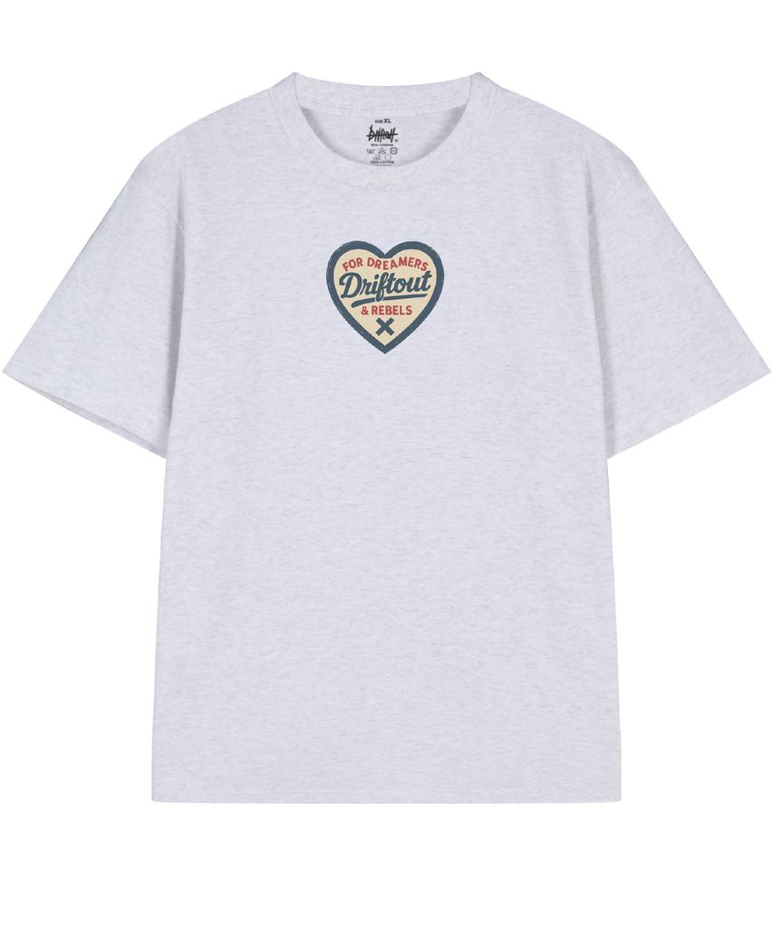 DRIFTOUT Heart For Dreamers Short Sleeve T-Shirt (3 Colors)