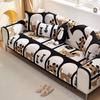 Cute Cartoon Chenille Sofa Cushion  New Season Universal Anti Slip Comfortable Cushion Living Room Sofa Backrest Cover Towel