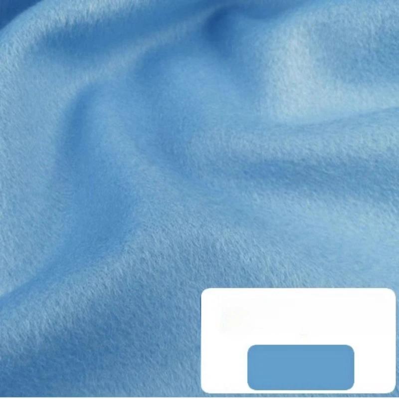 2025 Autumn and Winter New All-Australian Wool Single-sided Cashmere Fabric High-end Custom Short Wool Coat Wool Fabric
