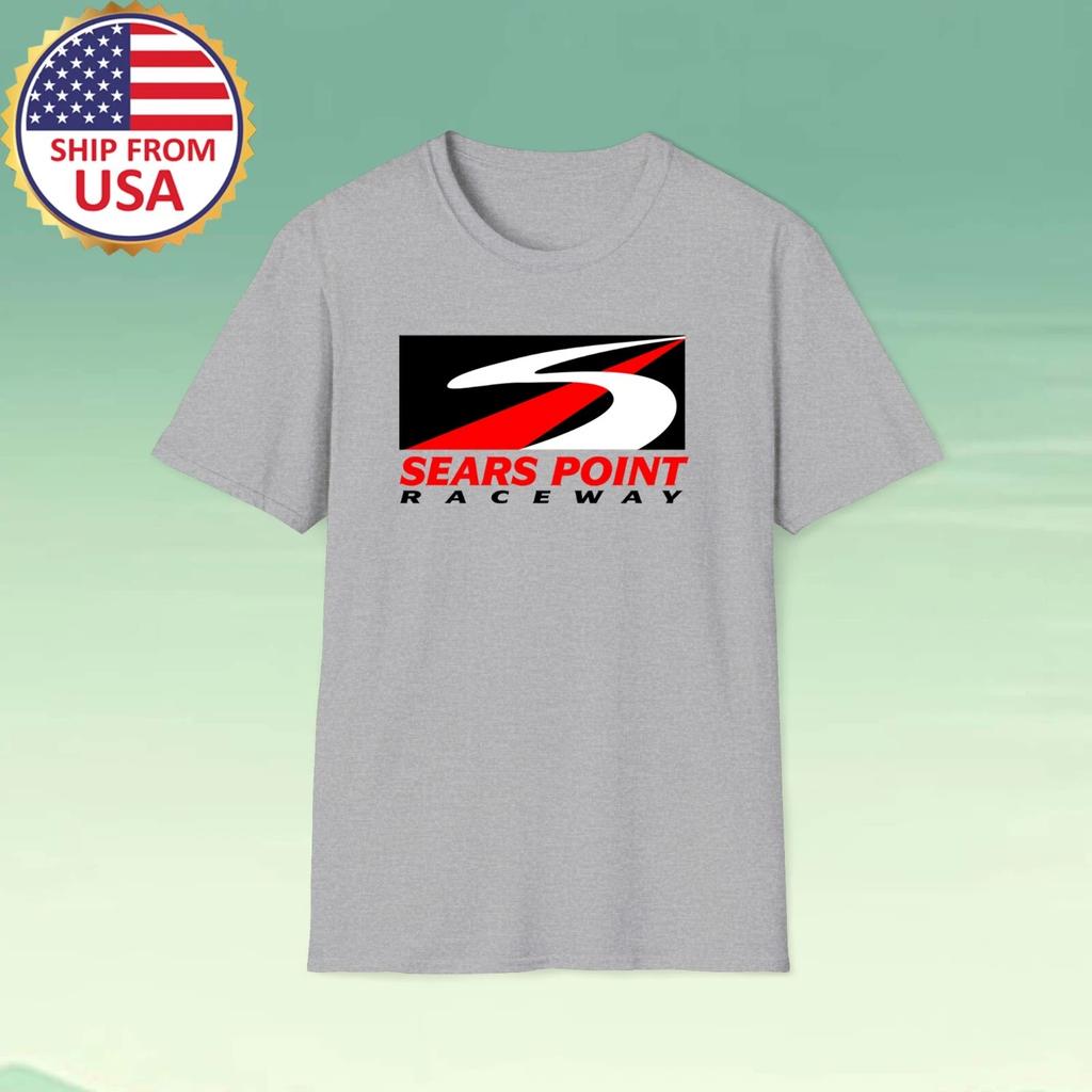 Sears Point Raceway Men's Grey Size S-5XL