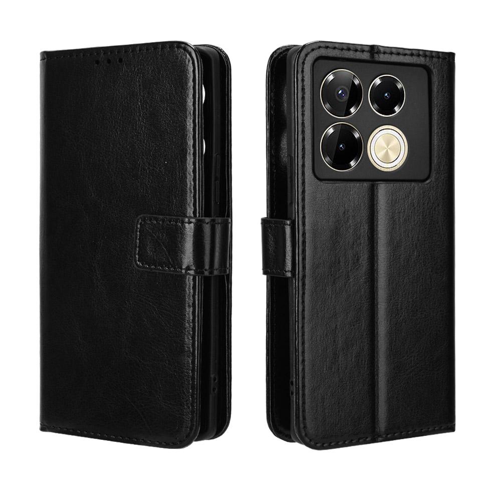 for Infinix Note 40 Pro 4G Wallet Case with Kickstand & Card Slots – Shockproof, Dustproof, Business Heavy Duty Flip Leather Cover