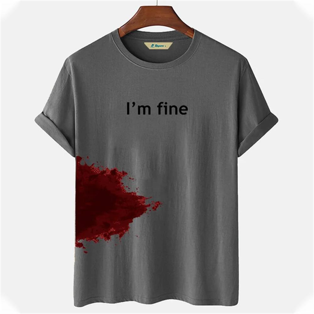 Koszulki męskie letnie z nadrukiem w paski i kratę z okrągłym dekoltem, casualowe z krótkim rękawem, oversize, pulower, moda streetwear, odzież męska