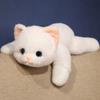 Cute Simulated Cat Doll Plush Toy Stuffed Soft Animal Plush White Gray Kitten Pillow Kids Girls Birthday Gift Pet Toys Deco
