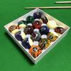 KONLLEN Dreamy Billiard Balls: American 9-Ball, Chinese Black Eight, 8-Ball, TV Crystal Balls