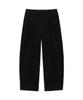 DRAW FIT Arc Semi Balloon Chino Pants [Black]