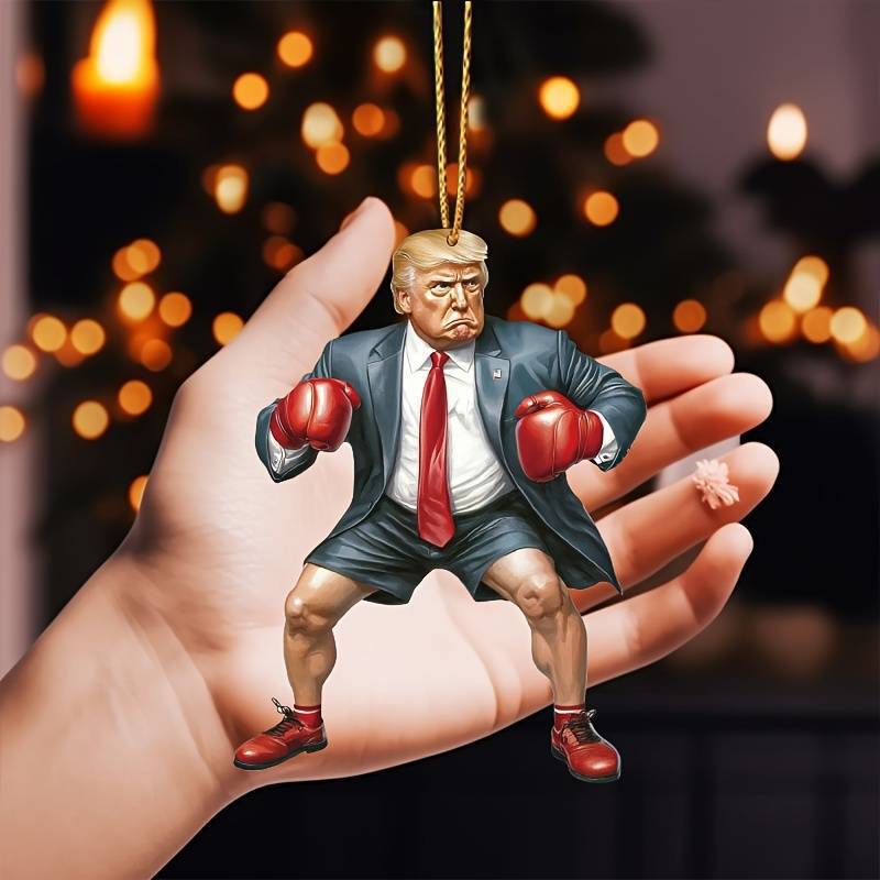 

Креативный мультяшный кулон новый кулон Трампа акриловый самолет автомобиль зеркало заднего вида украшение рюкзак кулон